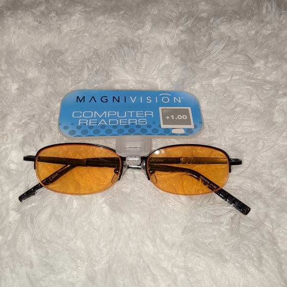 Magnivision Accessories - Nwt Magnivision computer +1.00 readers